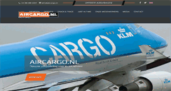 Desktop Screenshot of aircargo.nl