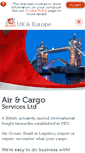 Mobile Screenshot of aircargo.co.uk