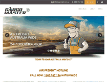 Tablet Screenshot of aircargo.com.au